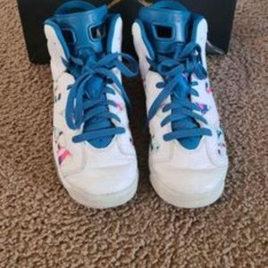 Air Jordan 6 Retro GS 'Green Abyss